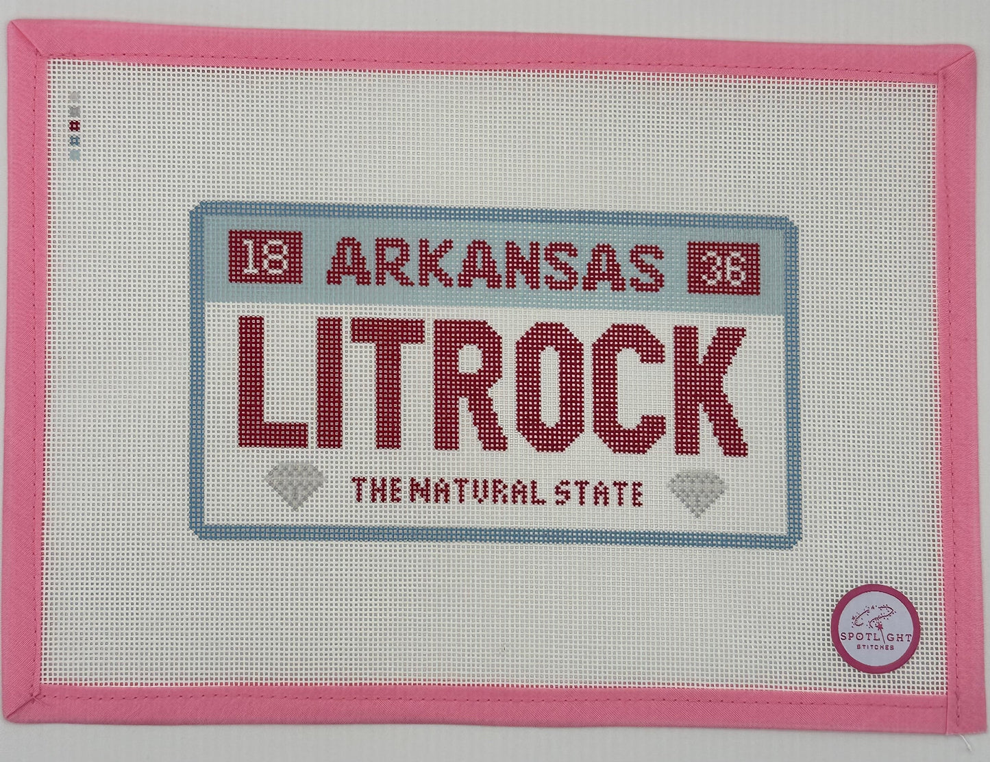 Little Rock Arkansas License Plate