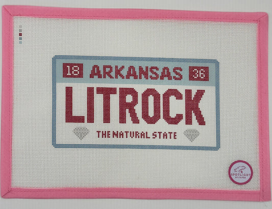 Little Rock Arkansas License Plate