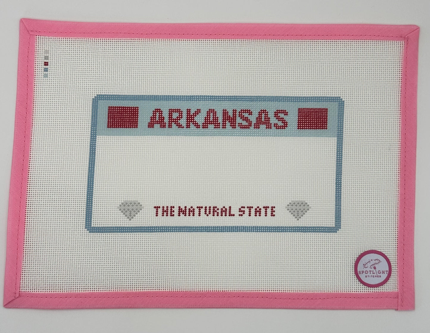 Blank Arkansas License Plate