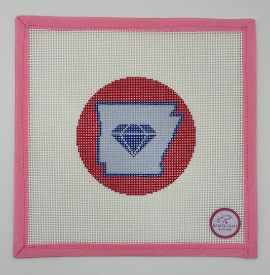 Arkansas Diamond State Ornament